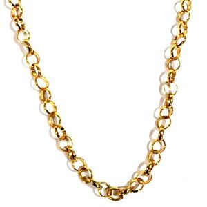 ✨Charming Charlie Gold tone Adjustable Chunky Necklace - Stylish Women's Jewelry